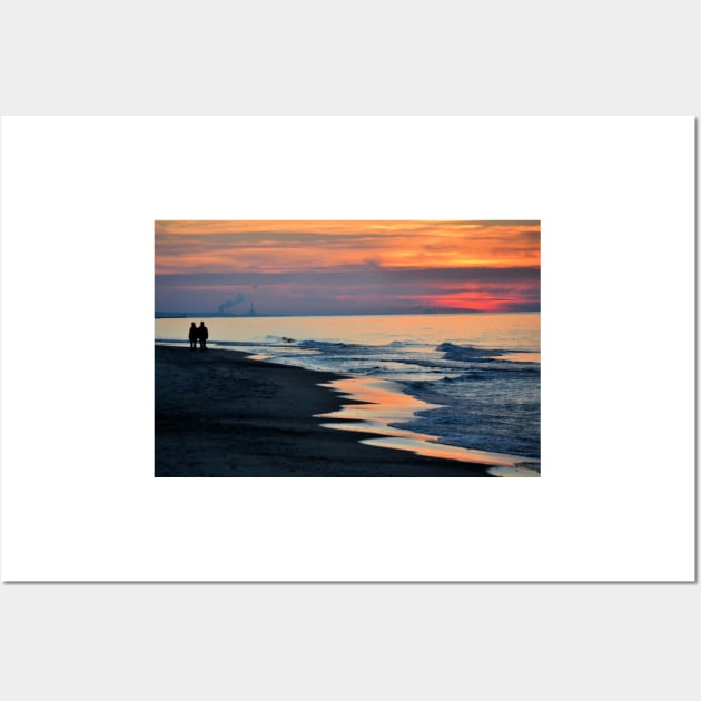 A Walk on the Beach Wall Art by bgaynor